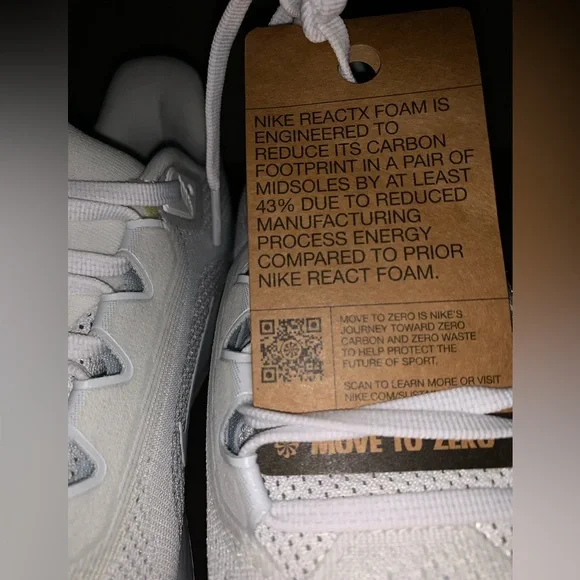 Nike - Pegasus 41 - Size 10 - Men’s Running Shoes- Gray and White - Brand New - Picture 8 of 9